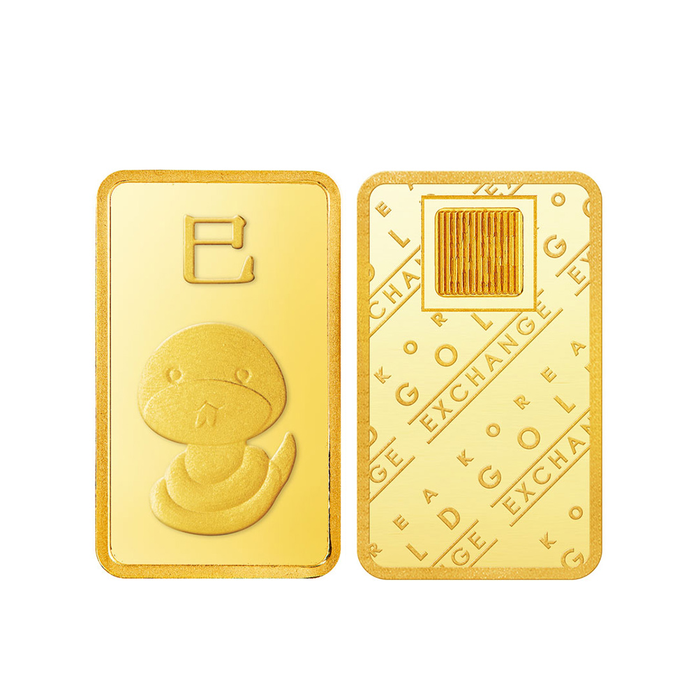 한국금거래소 뱀 골드바 3.75g